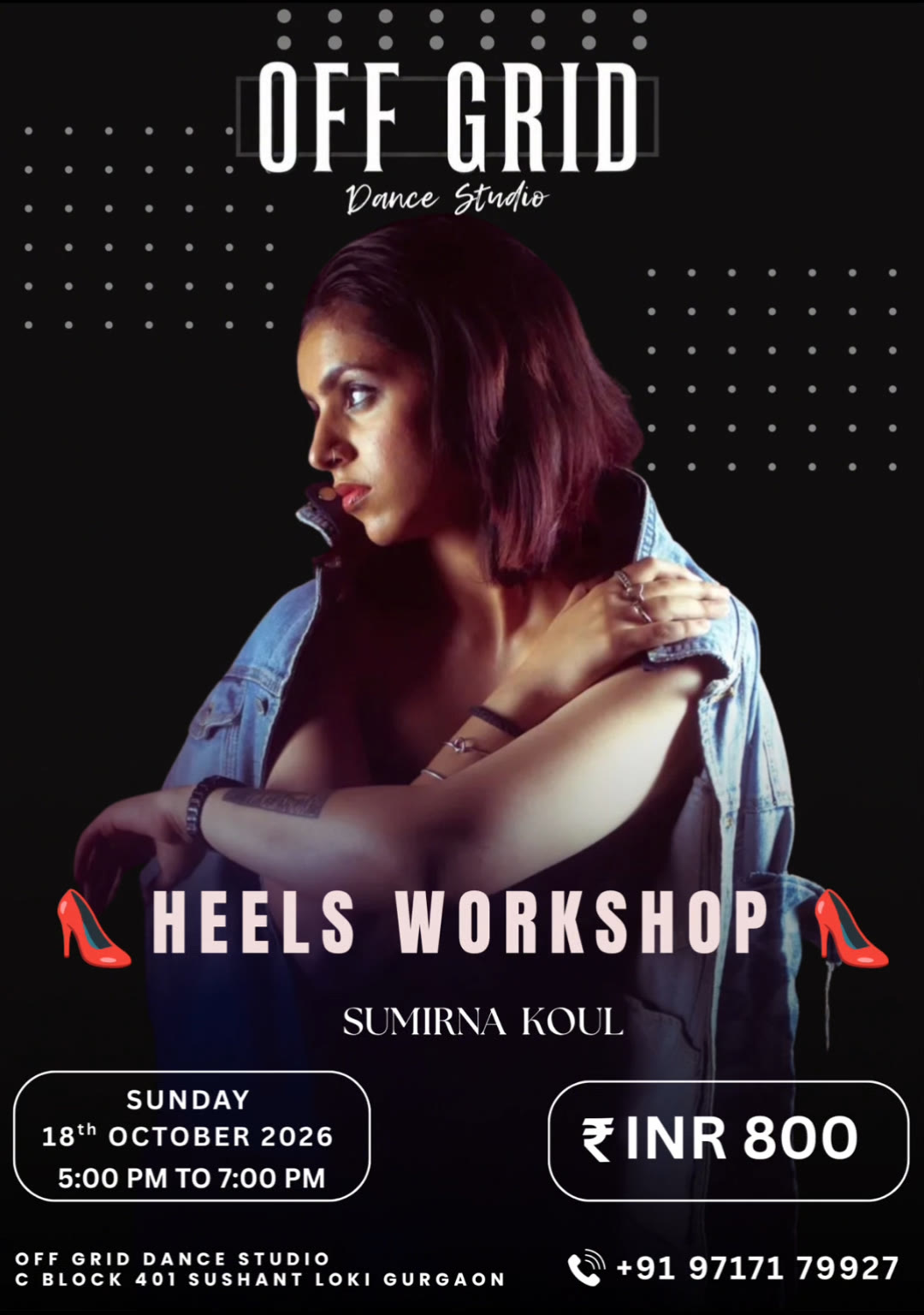 Heels Workshop poster